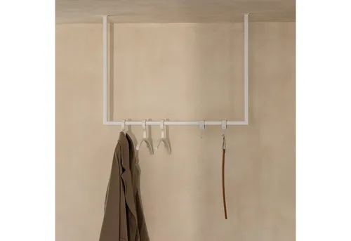 Metallbude Kleiderstange RUBI Weiß in weiß von Metallbude