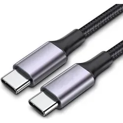 USB C auf USB C Ladekabel 1m Typ C Kabel 60W Schnellladekabel für Samsung Xiaomi Apple