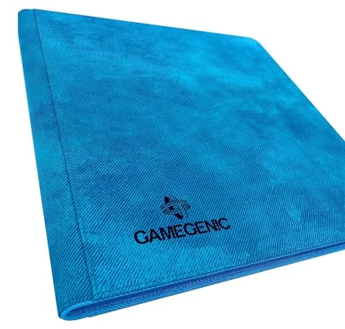 Gamegenic Zip-Up 24-Pocket Album Blue - Sonstige, praktisches 24-Taschen Album für sichere Aufbewahrung von Sammelkarten, ideal für Sammler und Spieler.