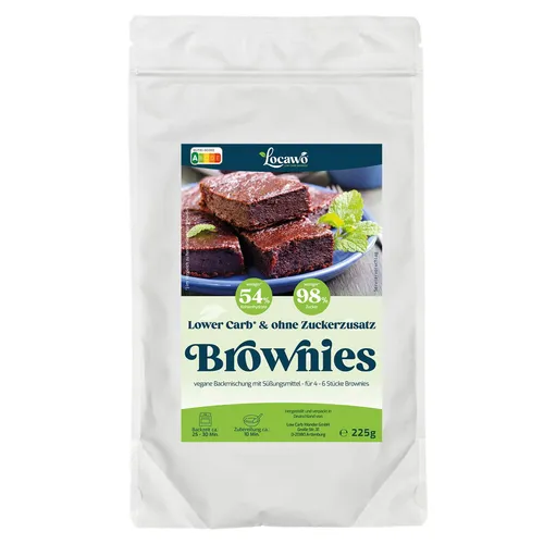 Locawo Low Carb Brownies von Locawo