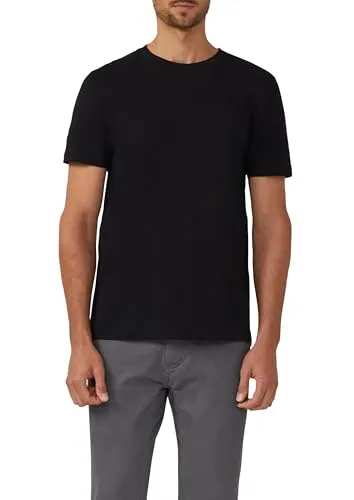 s.Oliver T-Shirt 5er Pack - Rundhals, Gr. L, BLACK - Hochwertige Herren T-Shirts im praktischen 5er Pack. Aus geschmeidigem Jersey für optimalen Komfort und Bewegungsfreiheit, ideal für Freizeitaktivitäten.