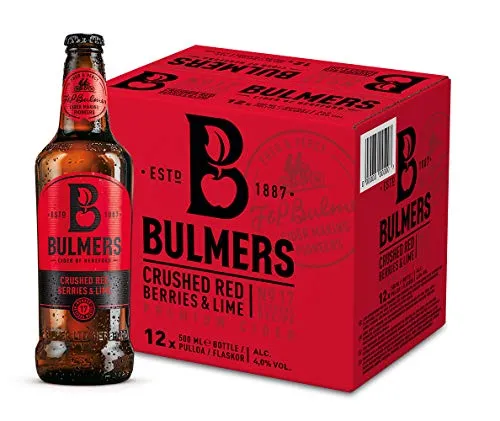 Bulmers Red Berries Cider (12 x 0.5 l) von Bulmers