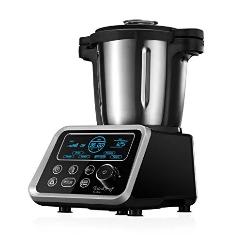 Ufesa Totalchef RK5 Küchenmaschine mit Kochen, verschiedene Programme zum Kochen, 1700 W Leistung, LCD-Display, Karaffe mit 3,5 l Fassungsvermögen, Inklusive Rezeptbuch PDF, BPA-frei