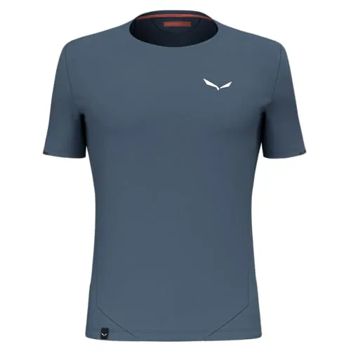 Salewa Herren Pedroc Dry M Hyb T-shirt. S/S Tee, Java Blue, M EU