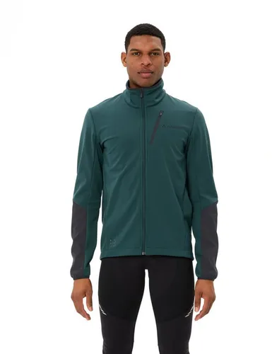 Vaude Matera Softshell Jacket II - Wetterfeste Fahrradjacke in Blau, Gr XXL - Fahrradjacke für Rennrad und Gravelbike, winddicht und DWR-imprägniert für optimalen Wetterschutz. Ideal für aktive Biker!