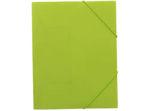 Kranholdt Organisationsmappe Eckspanner A4, aus Post-Consumer-Recycling PP, mit Gummizug