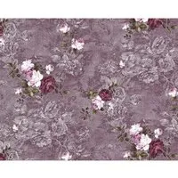 EDEM 9045-25 Blumen Tapete in Violett und Aubergine in lila von EDEM
