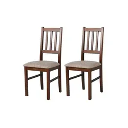 Esszimmerstuhl 2er-Set Braun, Hochwertige Polsterung für höchsten Komfort - Stühle - Küchenstühle - Polster Küchenstühle. Dieses 2er-Set bietet eine hochwertige Polsterung und stilvolles Design für gemütliche Esszimmermomente.