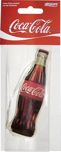 airflair Papierlufterfrischer Coca Cola Flasche Original Cola Duftbaum Autoduft