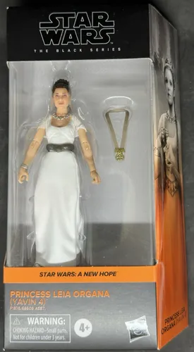 HASBRO STAR WARS Figur PRINZESSIN LEIA Organa the Black Series 15cm Actionfigur