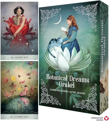 Botanical Dreams Orakel - 56 Orakel-Karten und 68-seitiges Booklet - Frauenkörper: Entdecken Sie die Weisheiten der Natur mit 56 Orakel-Karten und einem informativen 68-seitigen Booklet für tiefere Einsichten.