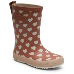 Bisgaard fashion Gummistiefel mit Wechselfußbett - Sportliche Matsch-Stiefel in altrosa für schmale Füße, inkl. Größenschablone zum Download und herausnehmbaren Innensohlen für optimalen Tragekomfort. Ideal für nasse Tage!