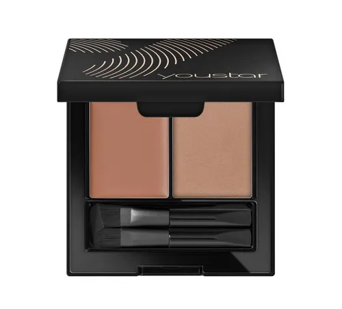 youstar Augenbrauen-Gel youstar BROWXPERT Augenbrauen Set - 02 Hazelnut