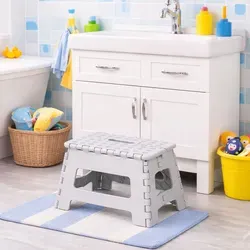 Klapptritt Kunststoff Grau-526000030-grau