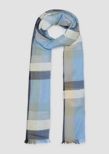 s.Oliver Schal Tuch, Schal mit Karo-Print