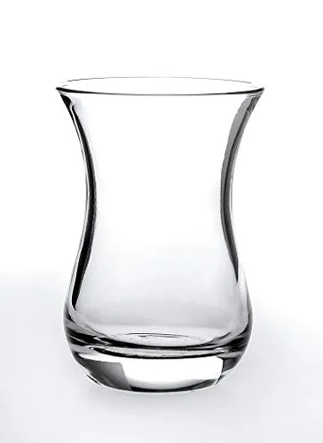 Pasabahce Aida Optische große türkische Teegläser, 6 Stück