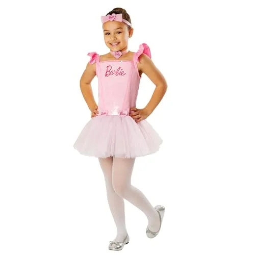 Rubie's offizielles Barbie Ballerina Kinderkleid