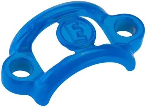 Magura 2700753 Aluminium Klemmschelle, Cyan-Blau, 1 Stück
