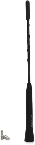 Cartrend 10506 Universal Kurzstab-Dachantenne, Autoantenne,  + Adapter,  23 cm