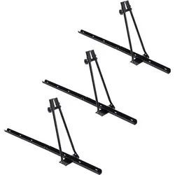 3er Set abschließbare Fahrradträger ORION für Dachmontage