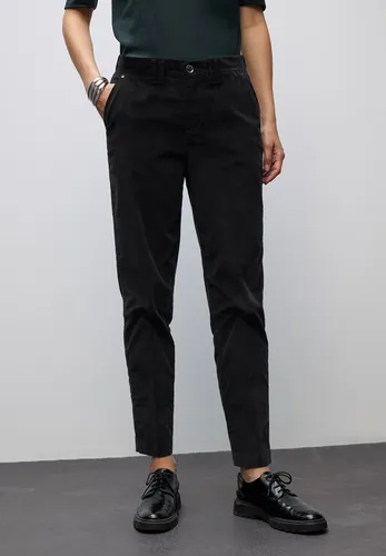 STREET ONE Chinohose Velvet mit Taschen