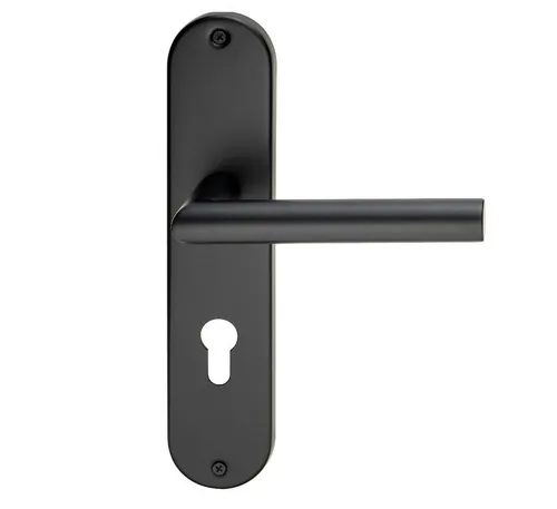 MeinTürgriff Drückergarnitur Liverpool - Edelstahl Langschildgarnitur - Hochwertige Edelstahl-Türgriff-Garnitur für Innentüren, ideal für eine stilvolle und sichere Gestaltung mit einfacher Montage.