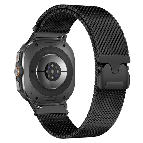 Edelstahl Armband für Samsung Galaxy Watch 8 / 8 Classic Parachute Verschluss