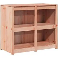 vidaXL Küchenschrank Braun 106 x 55 x 92 cm aus massivem Douglasienholz - Küchenunterschrank mit modernem Design und viel Stauraum für Kochutensilien. Langlebige Konstruktion aus massivem Holz, ideal für jede moderne Küche.