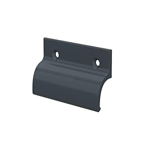 MS Beschläge® Balkontürgriff Terassentürgriff Ziehgriff aus Aluminium (Anthrazit - RAL 7016)
