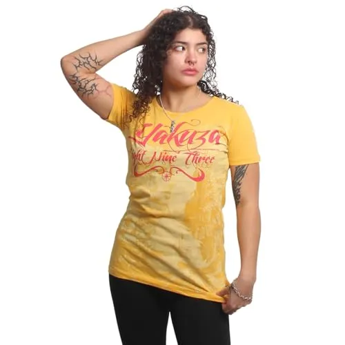 Yakuza Damen Desire Long Tail T-Shirt von Yakuza