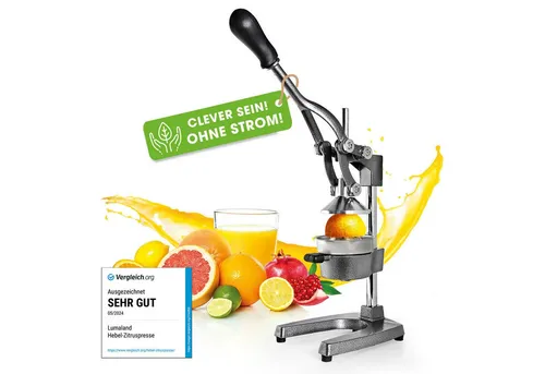 Lumaland Edelstahl Saftpresse
