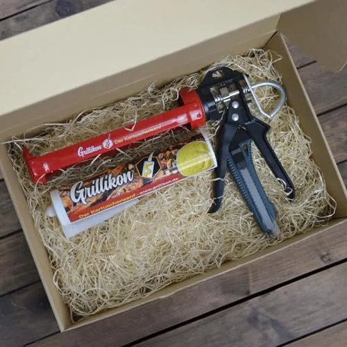 Grillikon Geschenkset „Lehrling“ Senf in 300 ml Kartusche