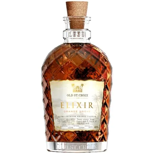 Old St. Croix | 1838 Orange Grove | Orangenlikör & Bitter | Mit Aromen von Orange, Mandarine & Gewürzen | 700 ml | 40% vol.