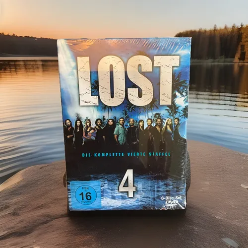 Lost Staffel 4 DVD - Komplett Neu und Versiegelt - Filme: Lost Staffel 4, 6 Datenträger, versiegelt und ideal für Serienliebhaber, Laufzeit ca. 577 min, FSK 16, perfekte Ergänzung für jede DVD-Sammlung.
