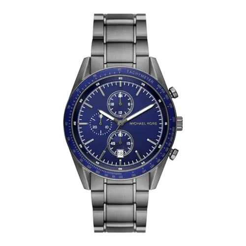 Michael Kors MK9111 Herren Chronograph - Damen Armbanduhr im klassischen Stil, ausgestattet mit hochwertigem Quarzwerk und original Verpackung, ideal für stilbewusste Männer.