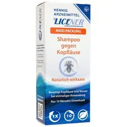 Licener Gegen Kopfläuse Shampoo Maxi-Pac 200 ml - rezeptfreies Shampoo gegen Läuse, effektive Pflege für die ganze Familie