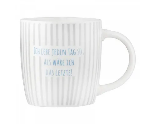 GILDE Tasse Henkelbecher Das Letzte