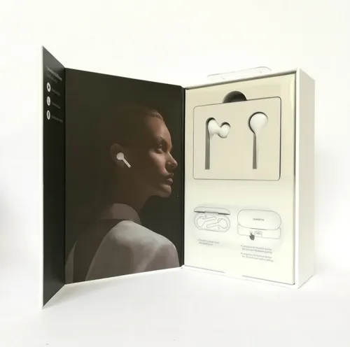 Huawei FreeBuds 5503236 Bluetooth Headset - Kopfhörer mit integriertem Mikrofon und fortschrittlicher Geräuschunterdrückung, ideal für klare Anrufe und Musikgenuss.