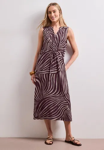 Street One Midi-Kleid Rustic Rouge mit Zipper von Street One