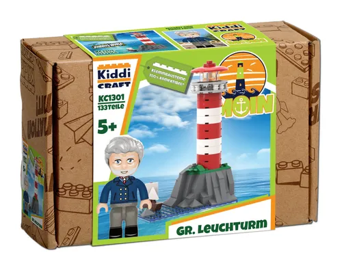 Kiddicraft KC1301 Großer Leuchtturm - Klemmbausteine