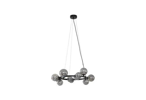 Lucande Hängeleuchte Naelen - 11-flammig aus Glas und Metall - Elegante Hängeleuchte für stilvolle Akzente, kompatibel mit G9-Leuchtmitteln und ideal für moderne Wohnräume.