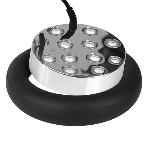 Weedness Nebler Ultraschall-Befeuchter Fog Machine 6500 ml/h 12 Membrane - Luftbefeuchter Grow Anbau Wohnung Vernebler Verdampfer