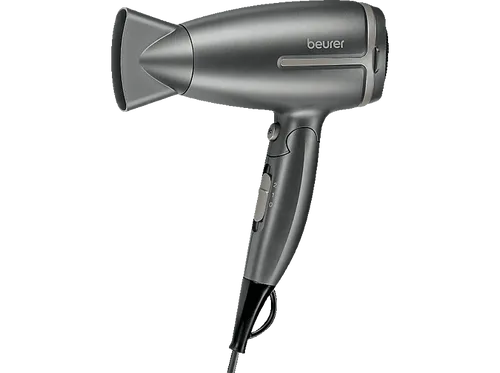 BEURER HC 1 R Travel+ Reisehaartrockner Grau (1600 Watt)