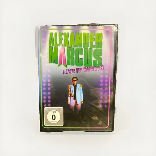 ALEXANDER MARCUS - Live In Berlin DVD Electrolore King Konzert NEU eingeschweißt