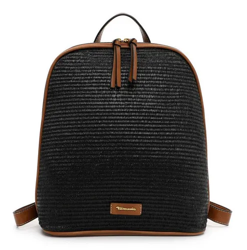 Tamaris Cityrucksack TAS Fernanda für Damen, schwarz - Stylischer Rucksack aus 80% Polyester und 20% Polyurethan, ideal für den Alltag. Mit praktischen Innentaschen und einem modernen Design.