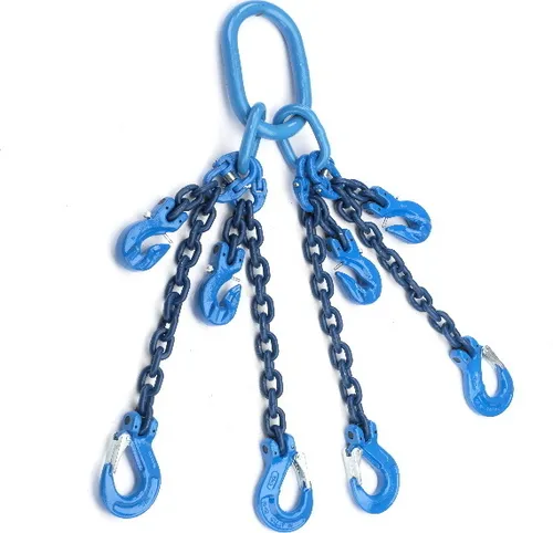 Joma-Tech 4-Strang Anschlagkette 2m GK10 10mm blau VK. in blau von Joma-Tech GmbH