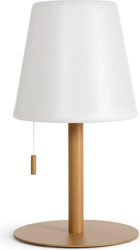 Tragbare LED-Tischlampe 2.6 W Aluminium mit wiederaufladbarer Batterie