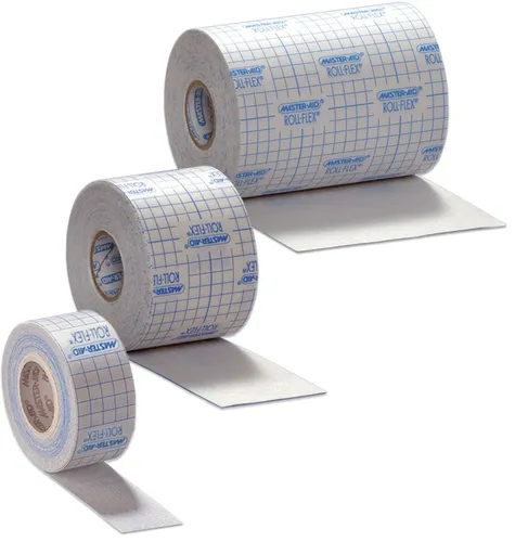 Fixiervlies ROLLFLEX® 10 m x 20 cm von Master Aid-selbstklebend, hautfreundlich