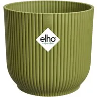 Elho Blumentopf Vibes Fold Rund Ø 16 cm Grün von Elho