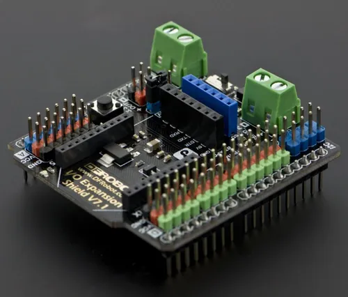DFRobot IO Expansion Shield für Arduino, Xbee, UART Schnellwechselschalter, I2C, SPI, BT, 3.3-5V